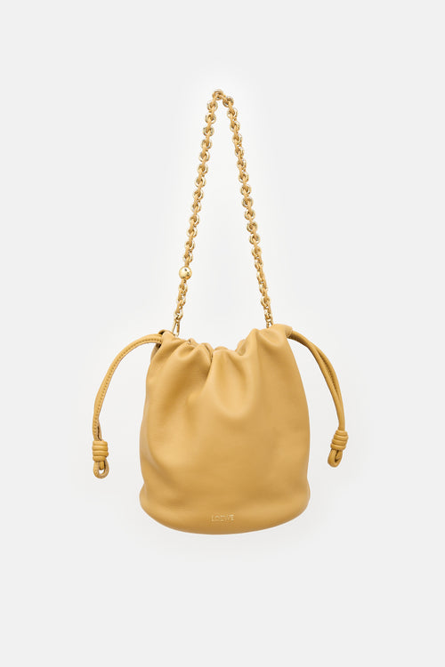 Loewe Leather Flamenco Purse Bucket Bag
