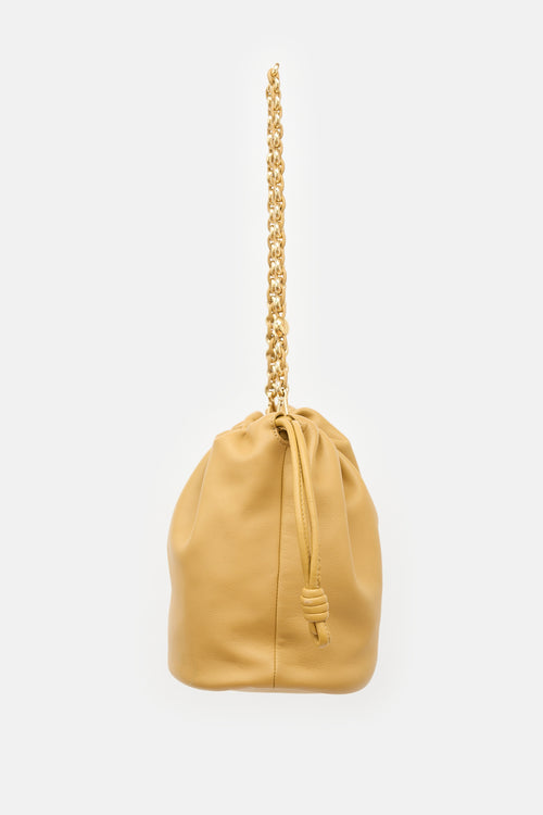 Loewe Leather Flamenco Purse Bucket Bag
