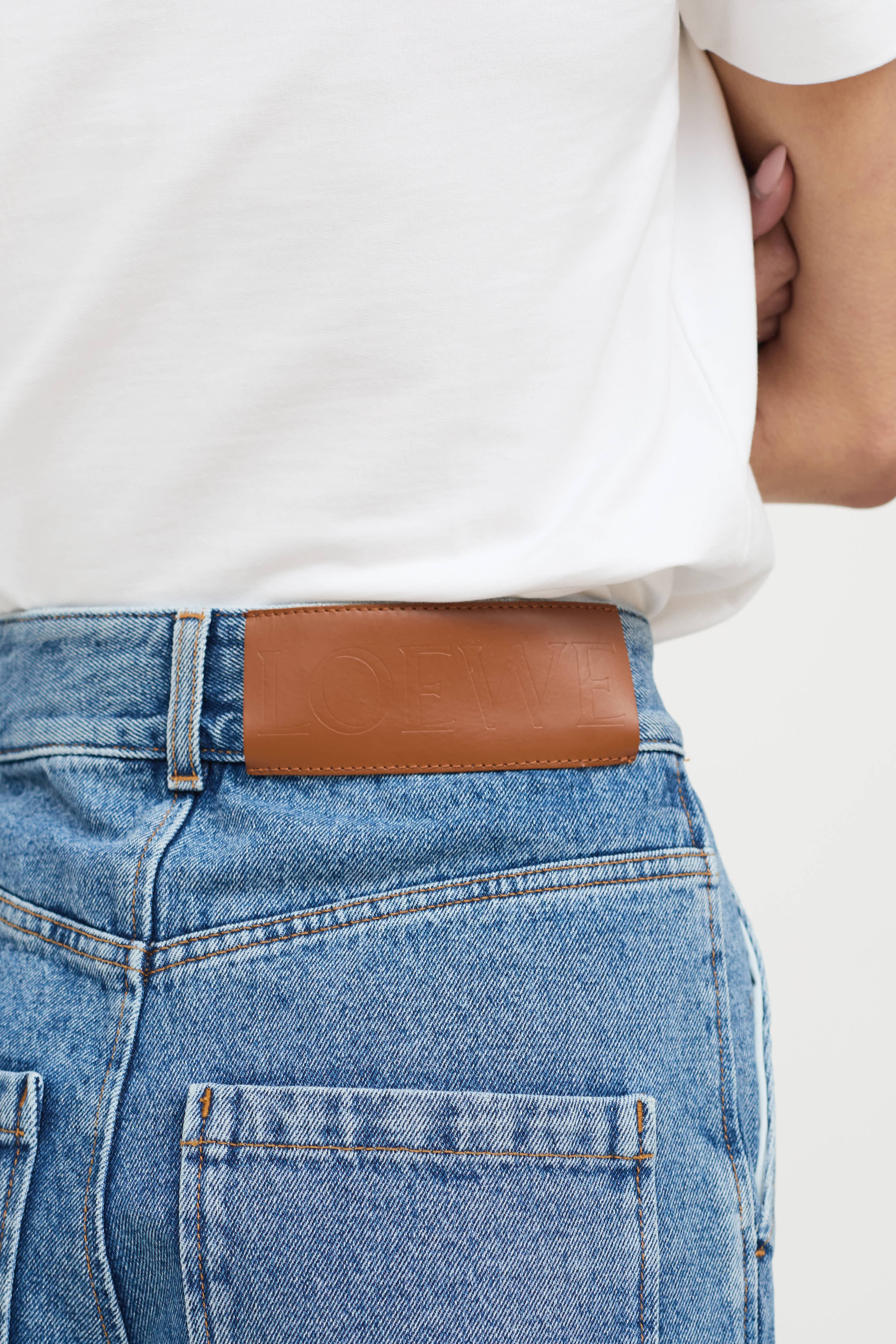 Loewe Embossed Logo Anagram Jeans