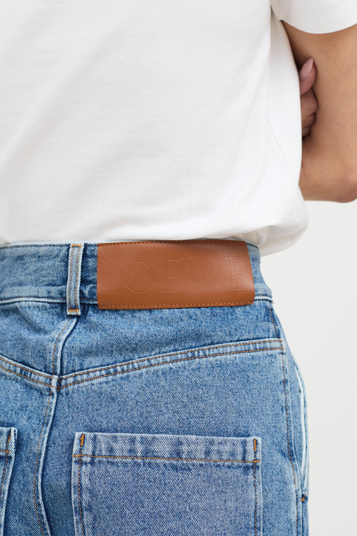 Loewe Embossed Logo Anagram Jeans