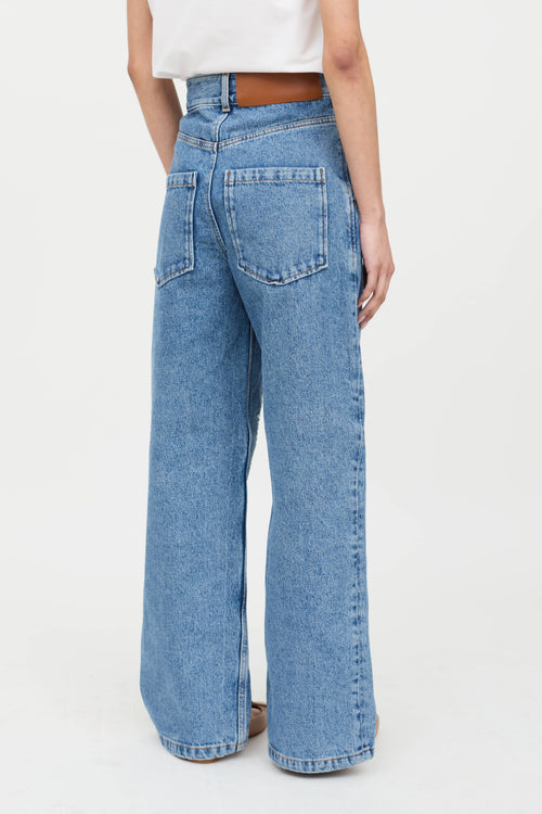 Loewe Embossed Logo Anagram Jeans