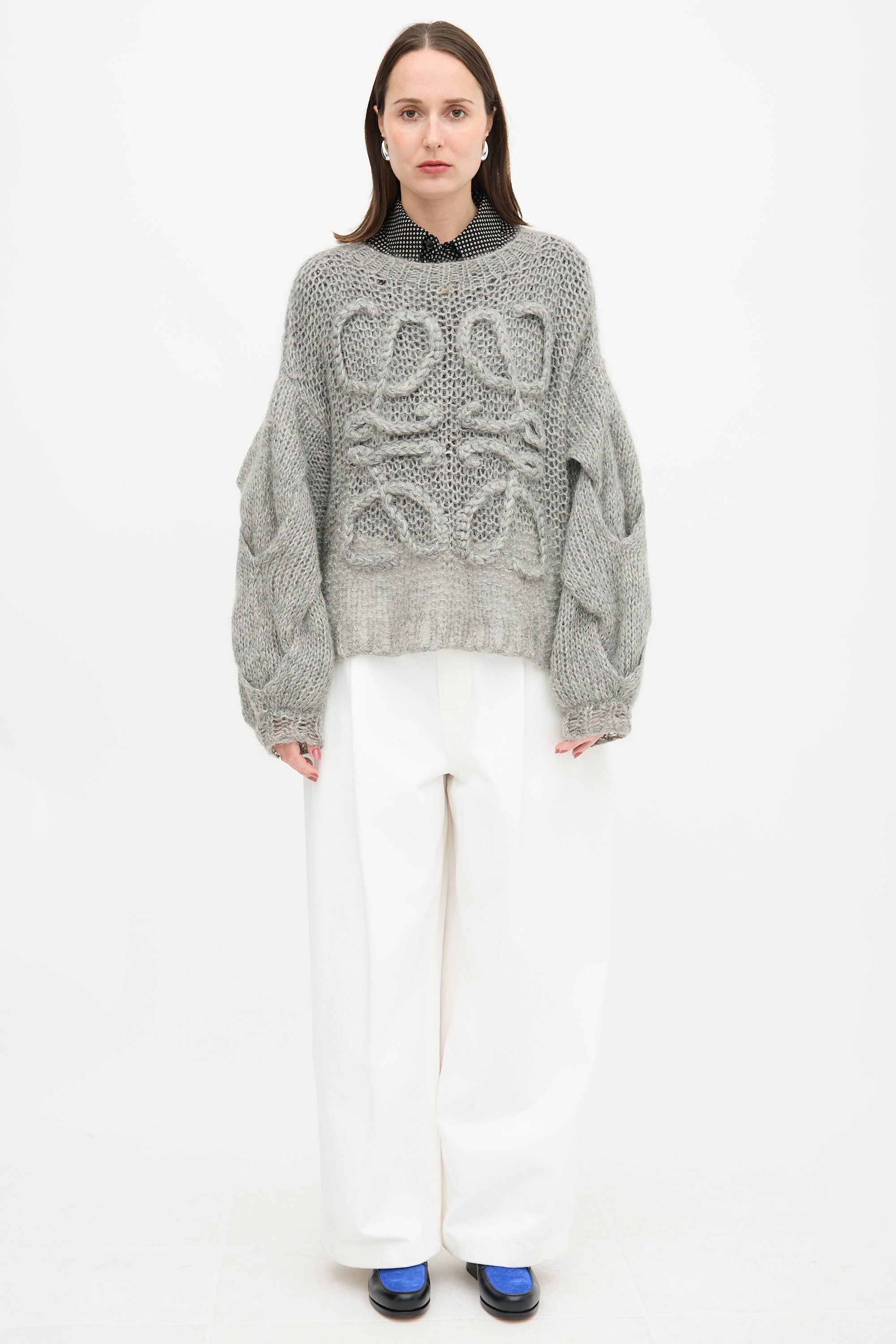 Loewe Mohair Anagram Sweater