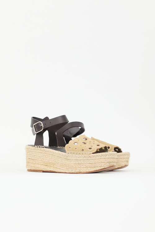 Loewe Platform Espadrille Sandal