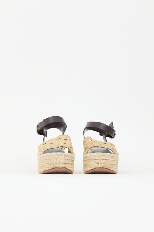 Loewe Platform Espadrille Sandal