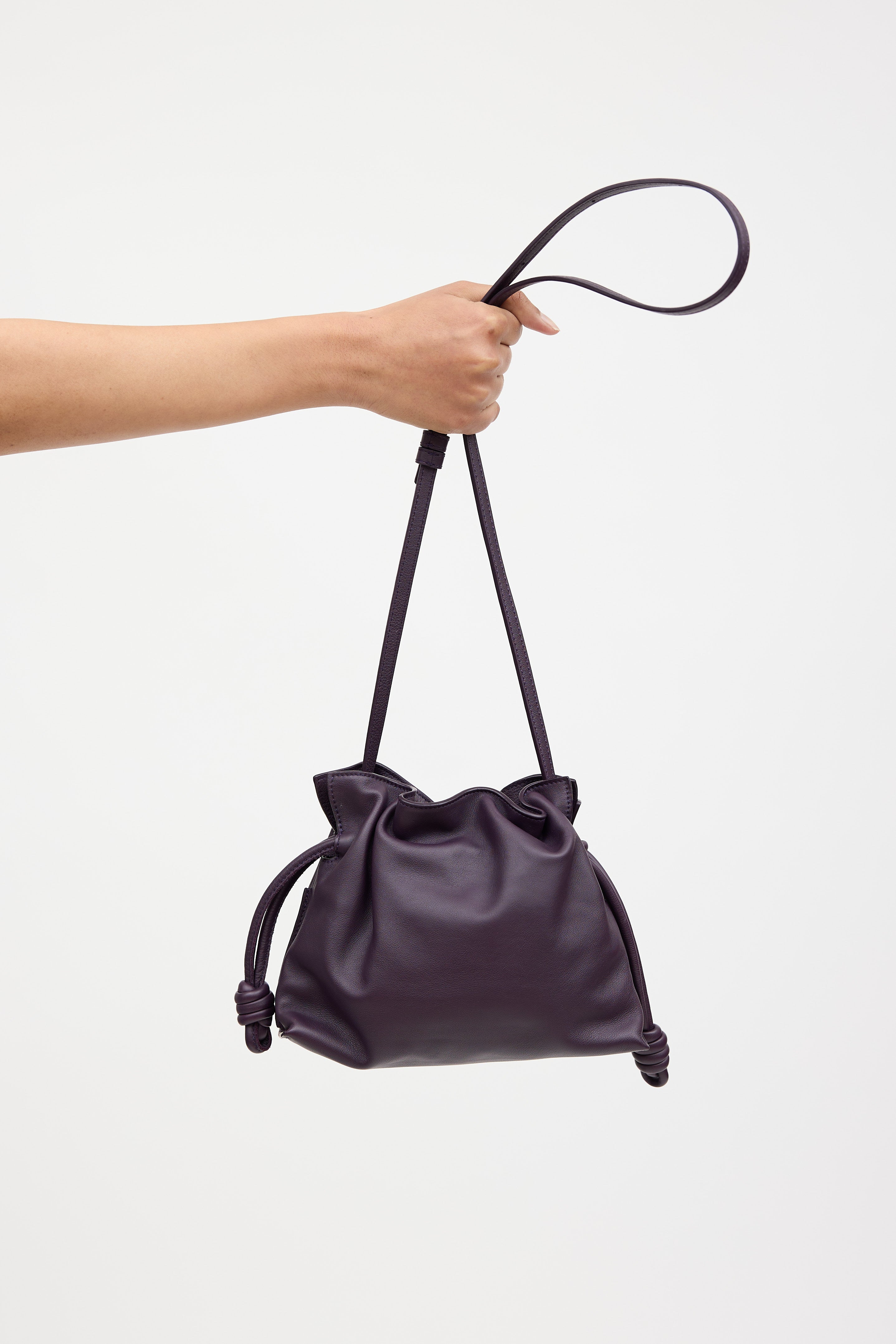 Loewe Leather Flamenco Clutch Bag