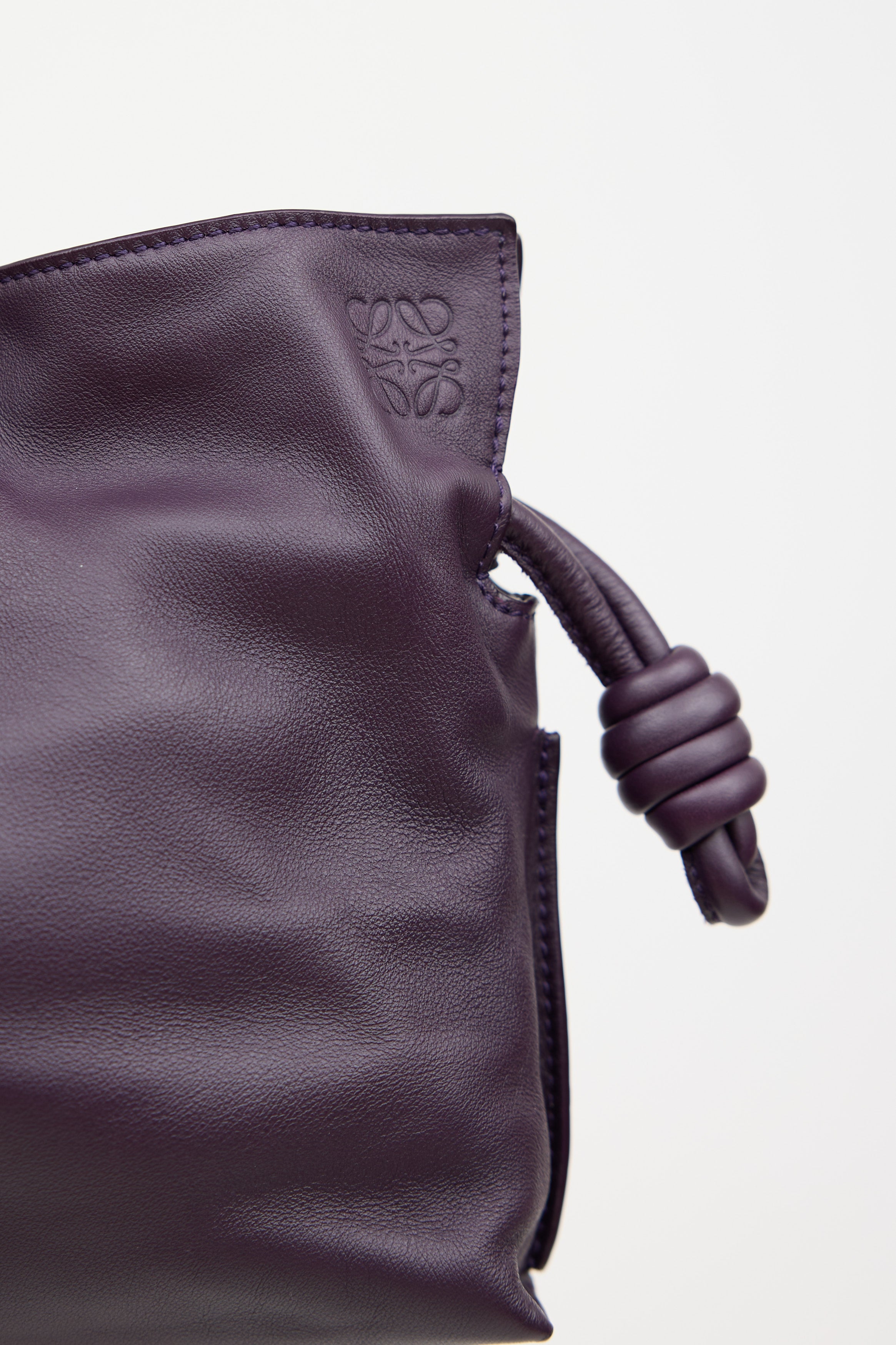 Loewe Leather Flamenco Clutch Bag