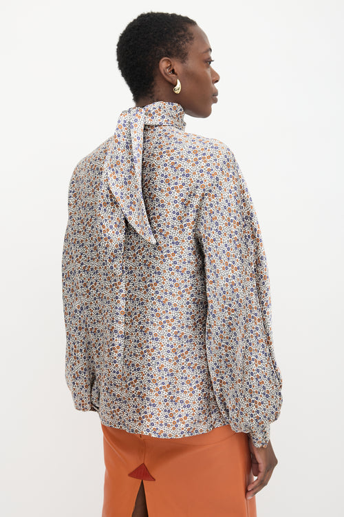 Loewe Silk Polka Dot Blouse