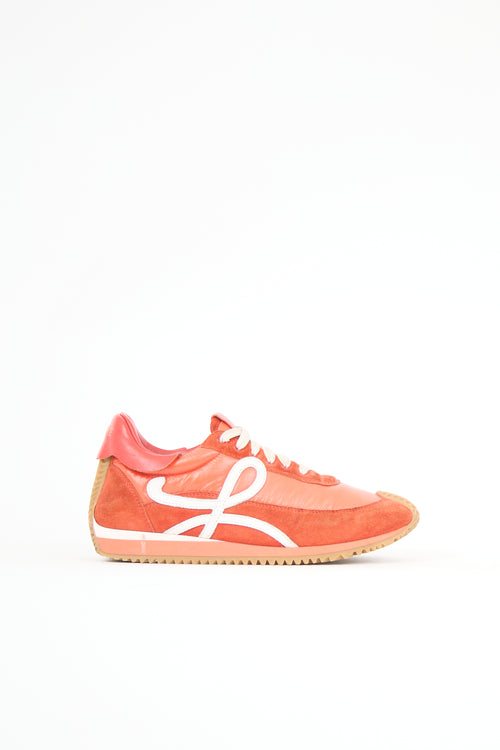 Loewe Suede & Nylon Flow Runner