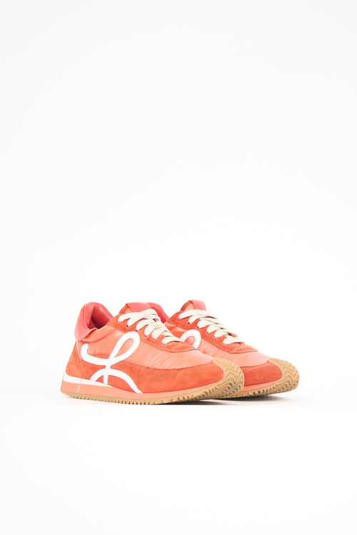 Loewe Suede & Nylon Flow Runner