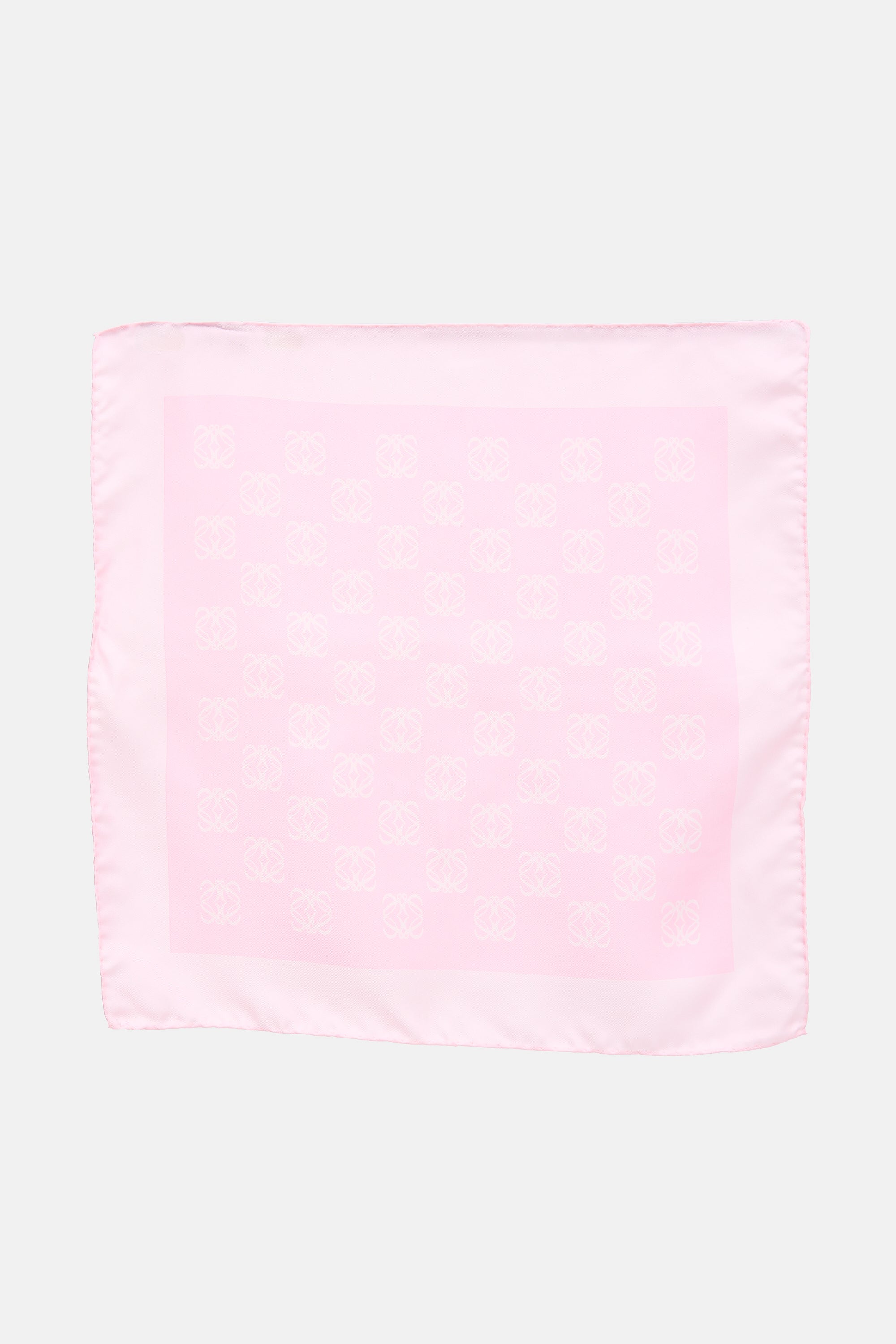 Loewe Vintage Silk Anagram Scarf