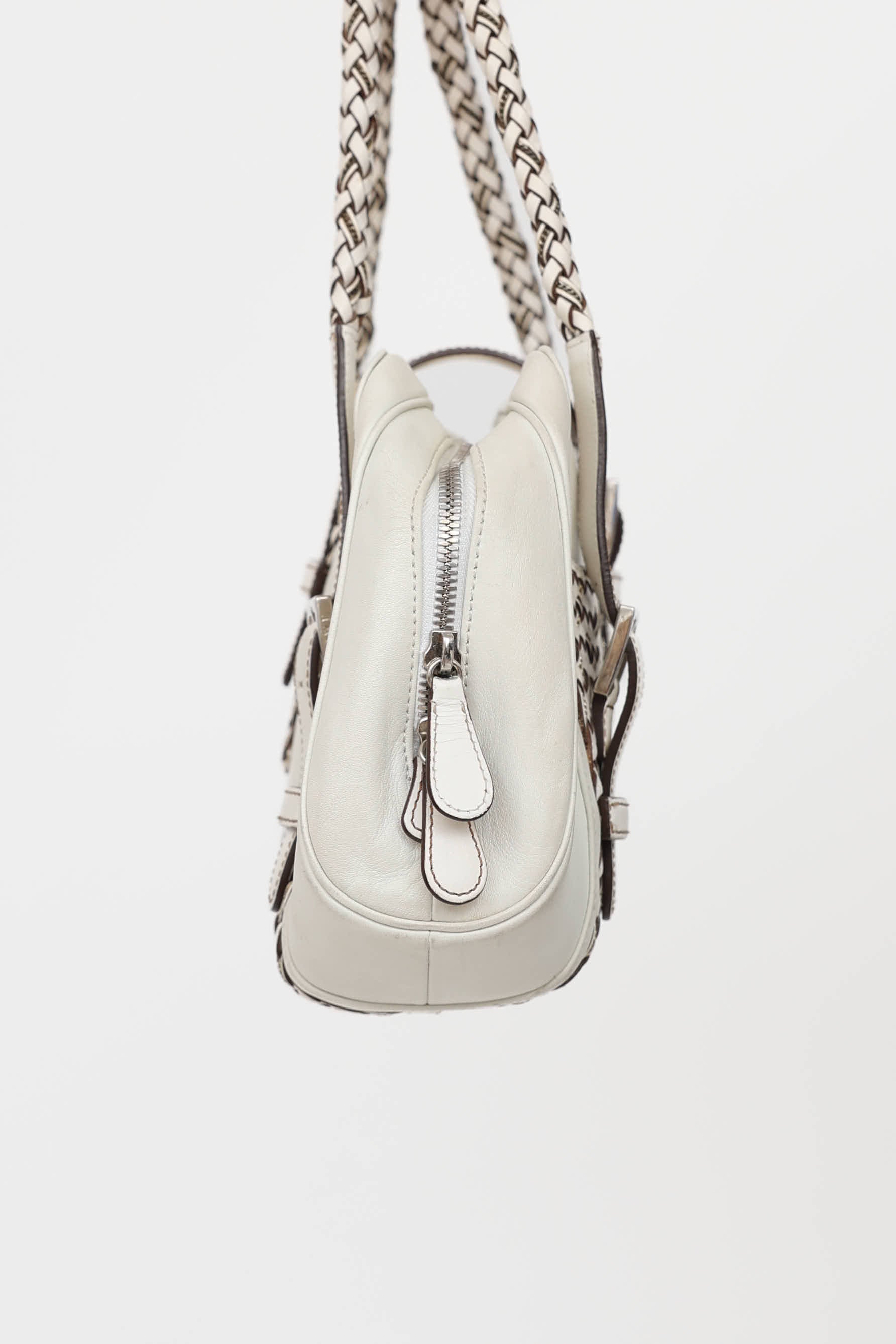 Braided Senda Shoulder  Bag