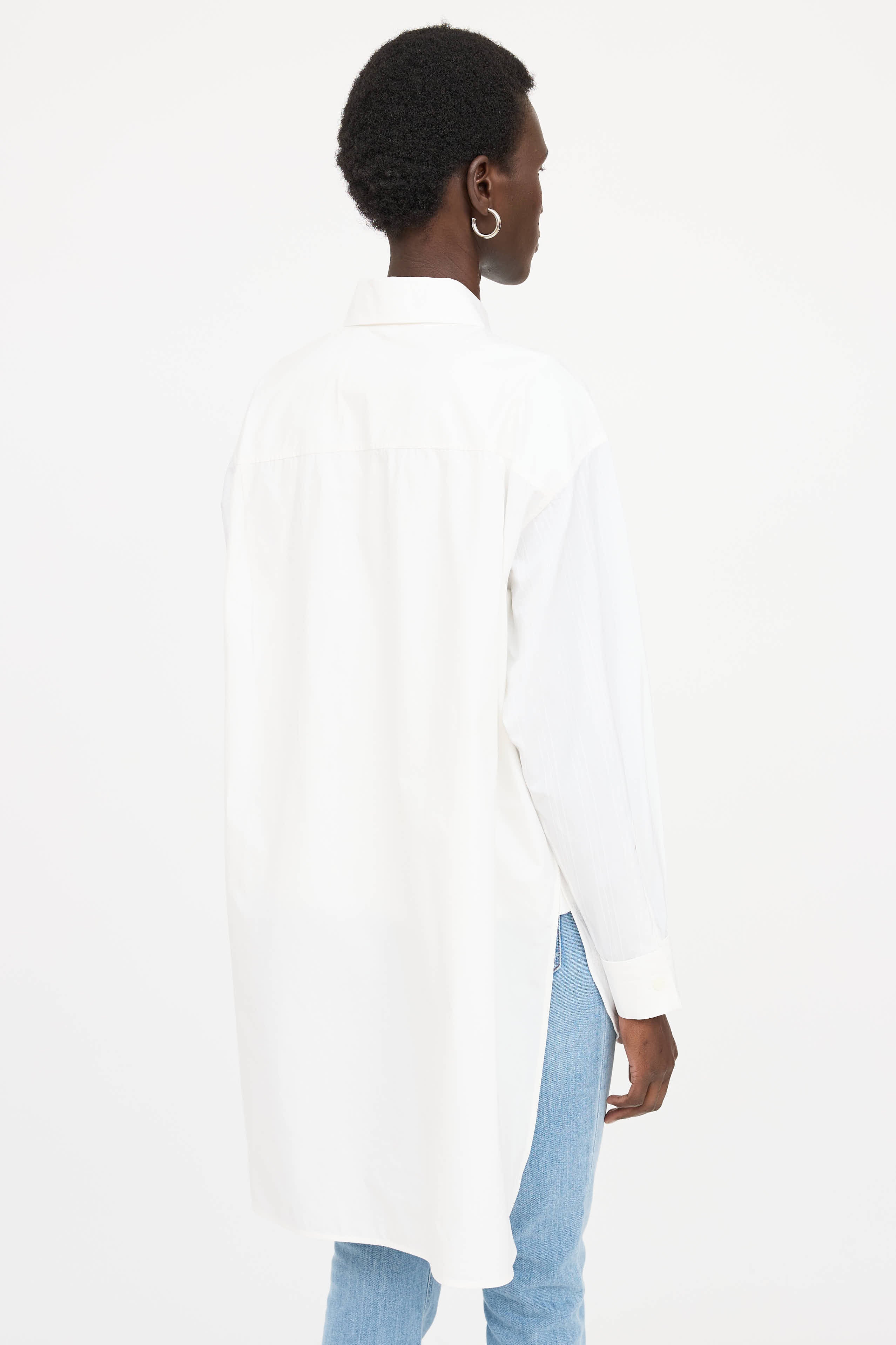 LoeweEmbroidered Logo Button Up Shirt