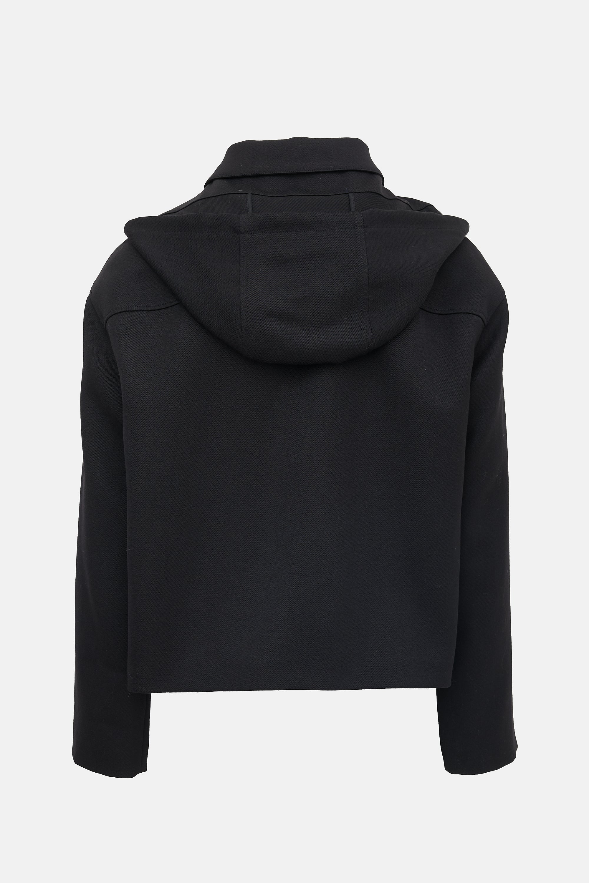 Loewe Wool Anagram Hooded Jacket