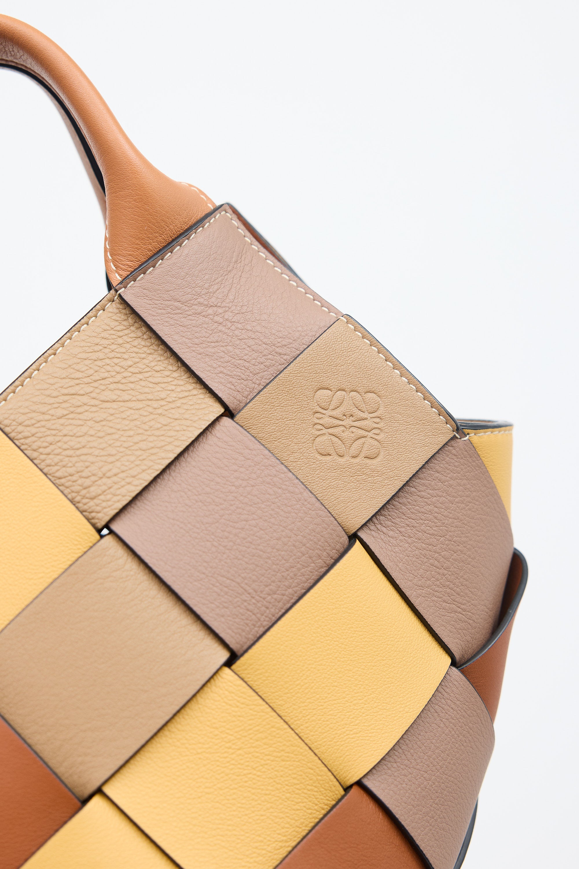 Loewe Woven Leather Surplus Basket Bag