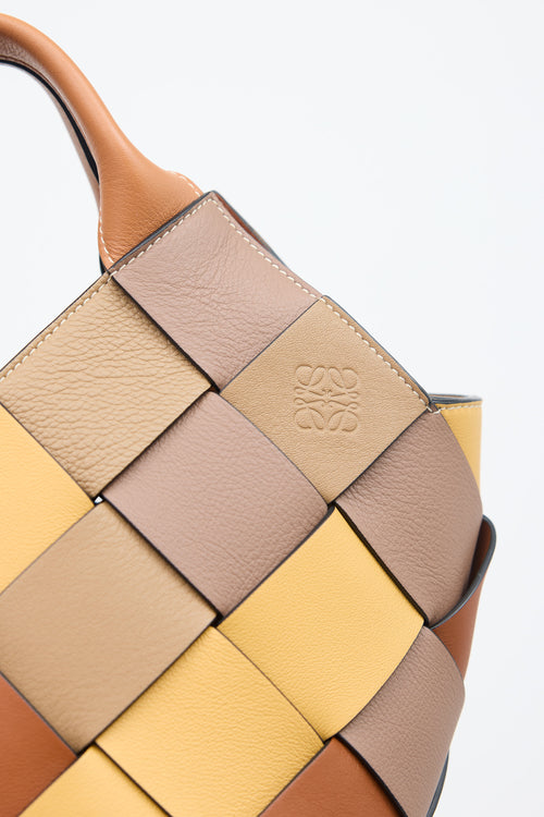 Loewe Woven Leather Surplus Basket Bag