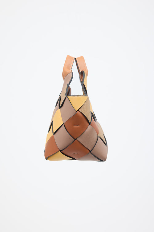 Loewe Woven Leather Surplus Basket Bag