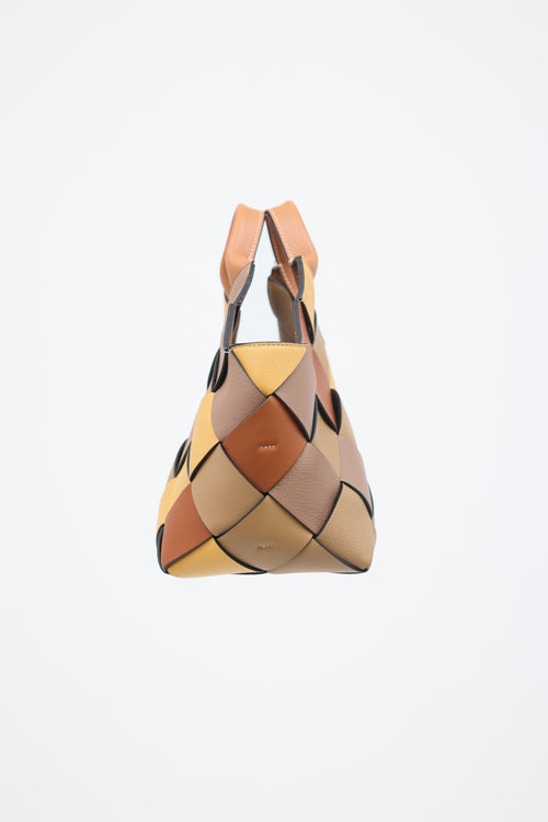 Loewe Woven Leather Surplus Basket Bag