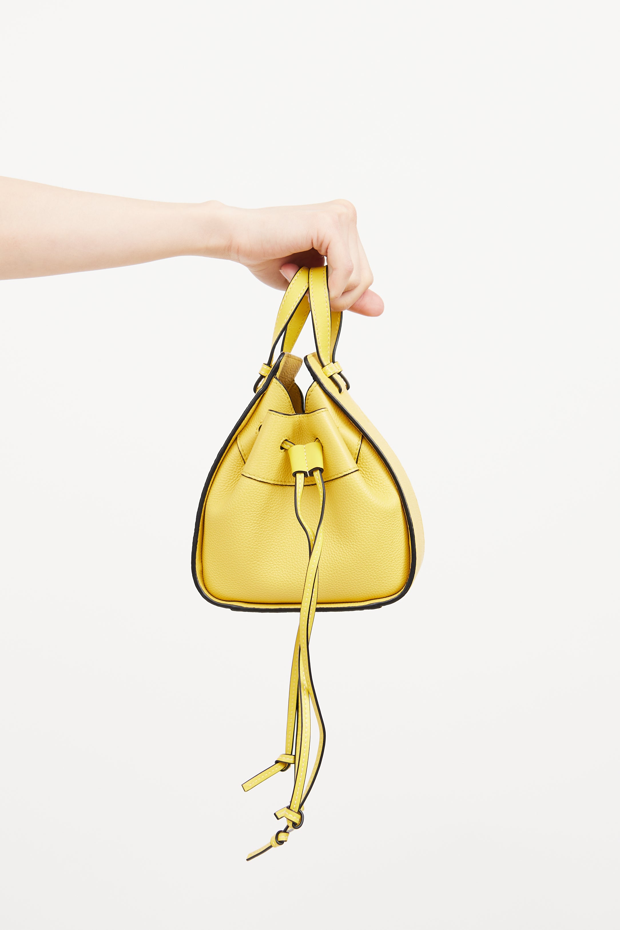 Mini Leather Hammock Bag