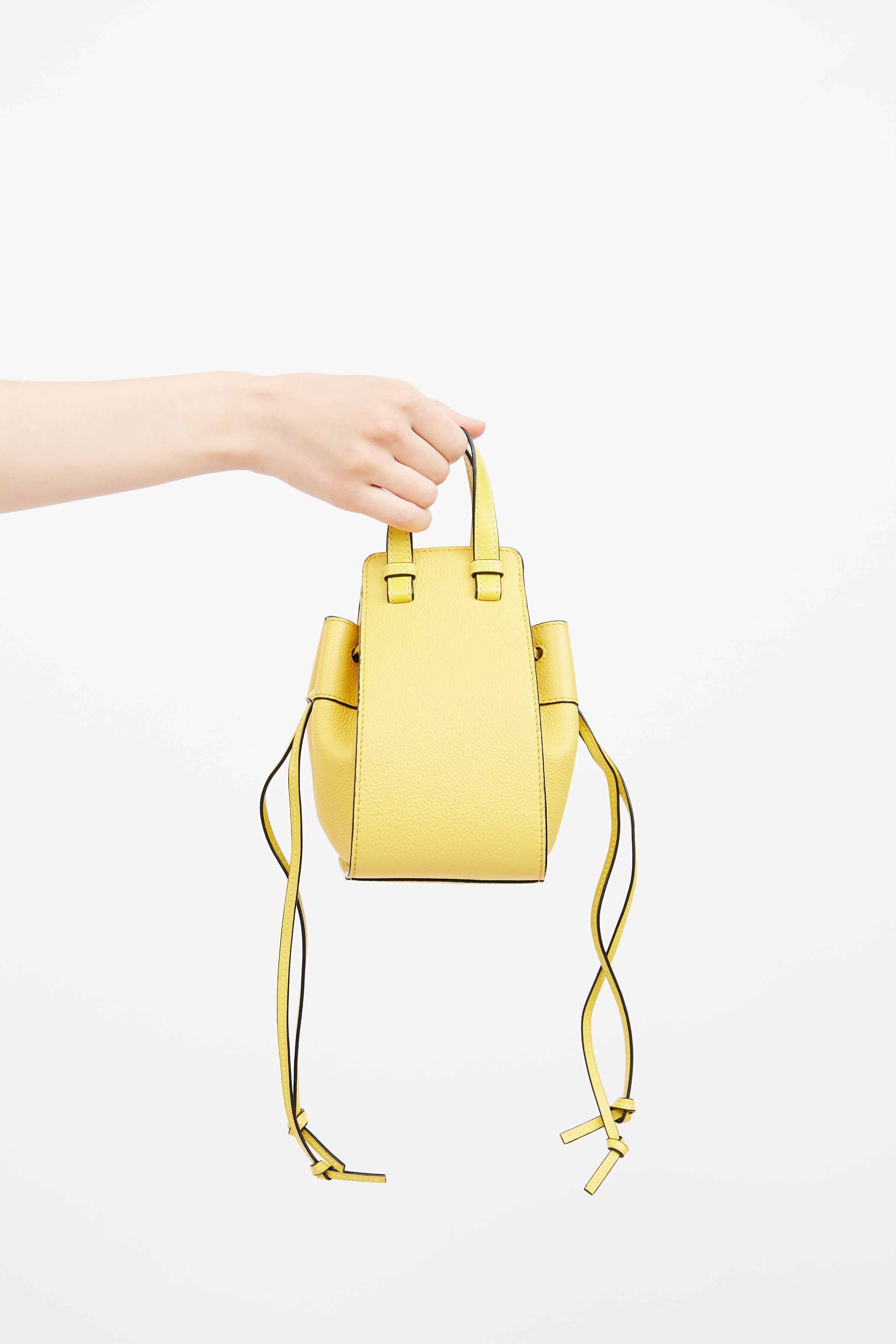 Mini Leather Hammock Bag