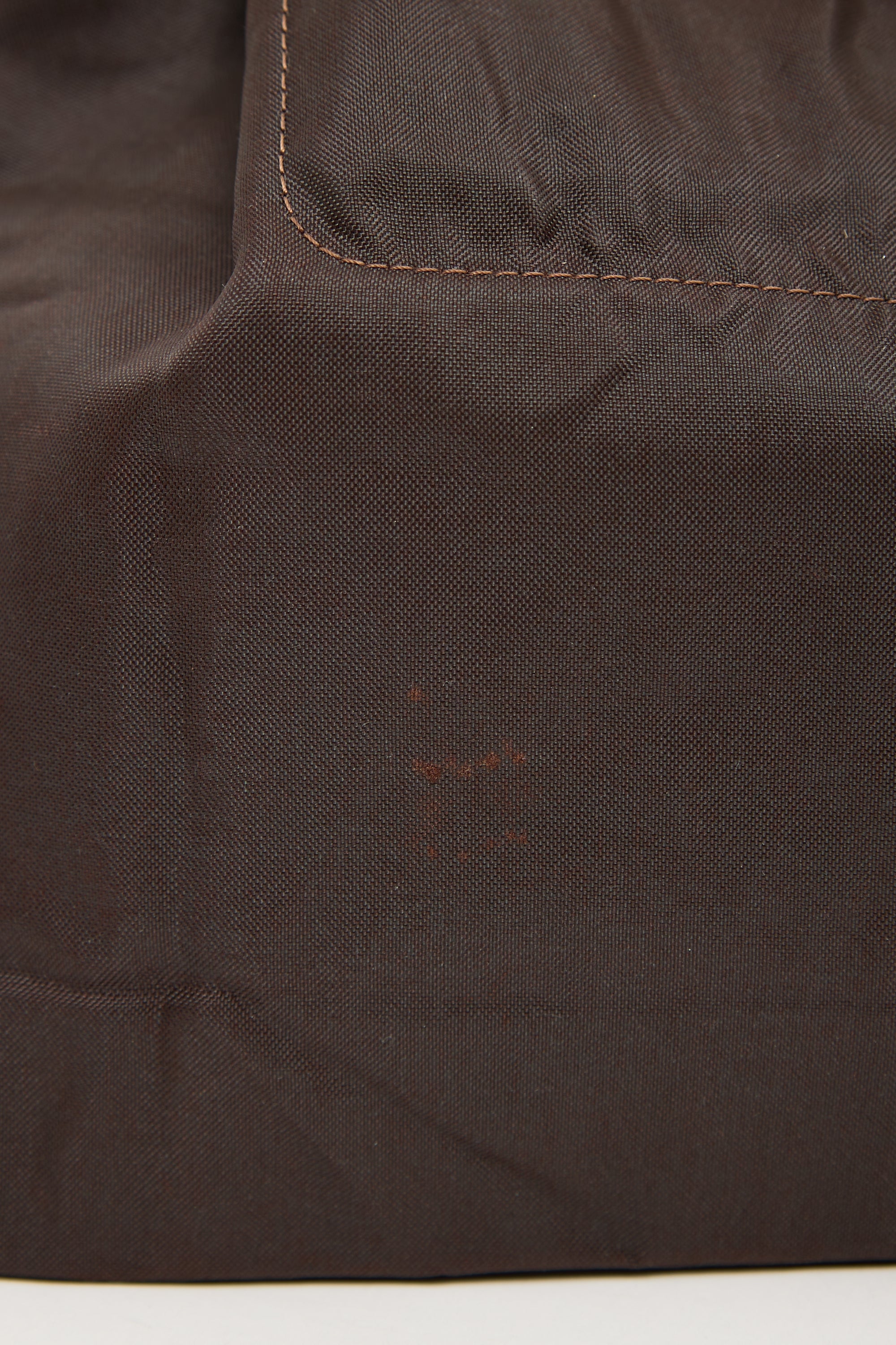 Longchamp Dark Brown Le Pliage Cinched Backpack