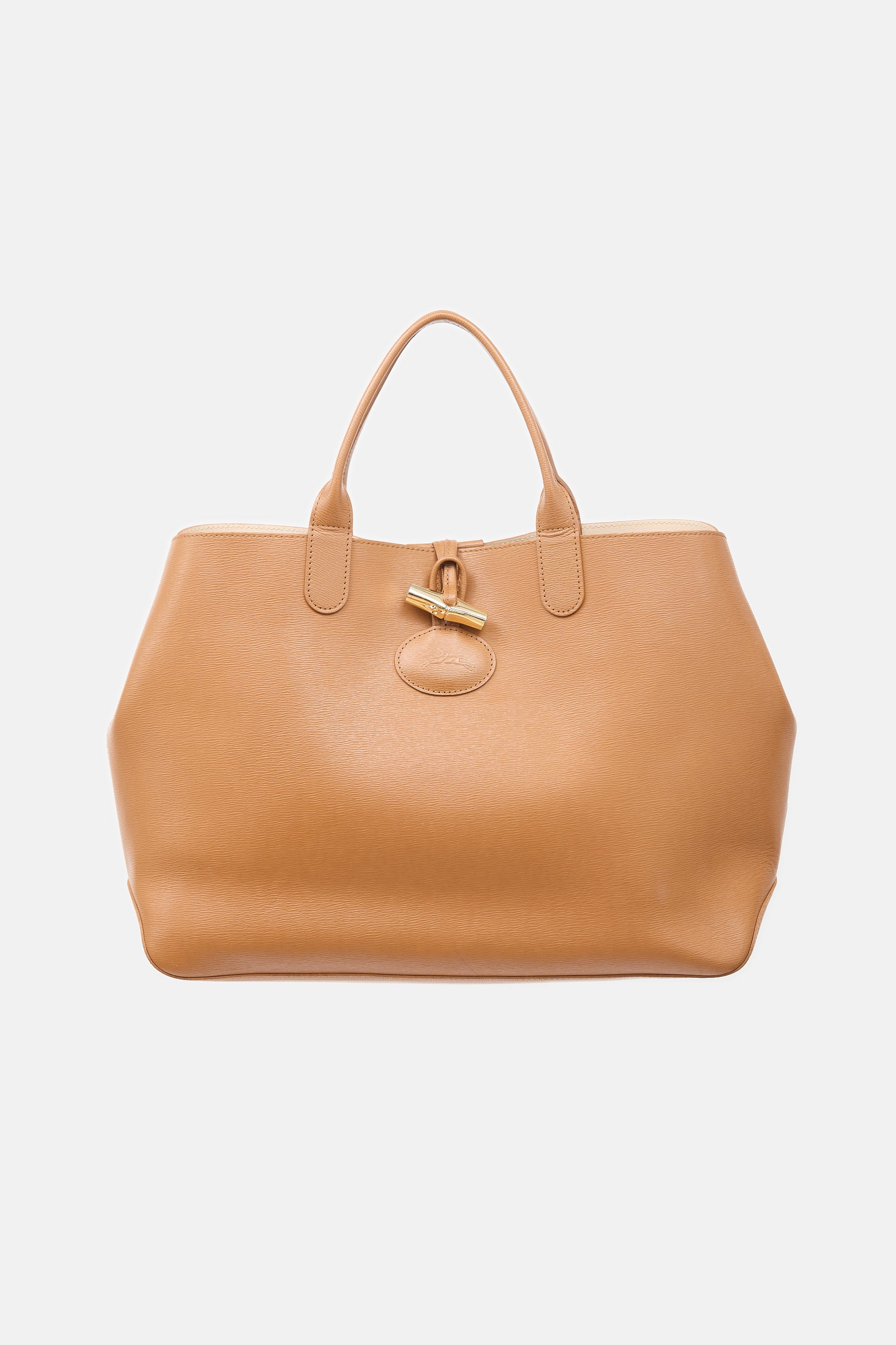 Longchamp Leather Reversible Le Roseau Bag