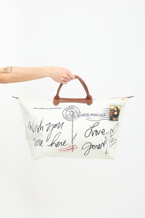 Longchamp X Jeremy Scott Paris Le Pliage Bag