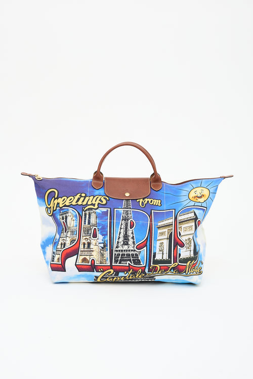 Longchamp X Jeremy Scott Paris Le Pliage Bag
