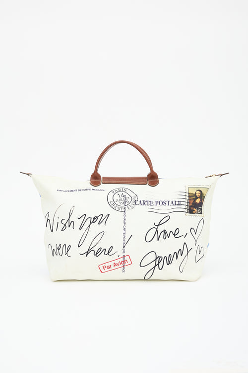 Longchamp X Jeremy Scott Paris Le Pliage Bag