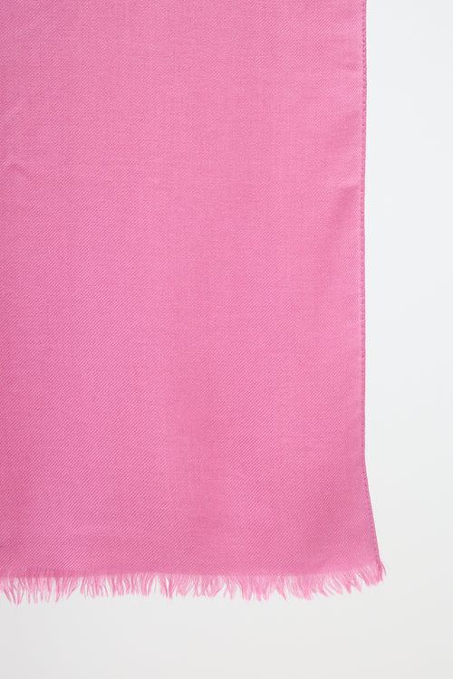 Loro Piana Cashmere & Silk Fringe Scarf