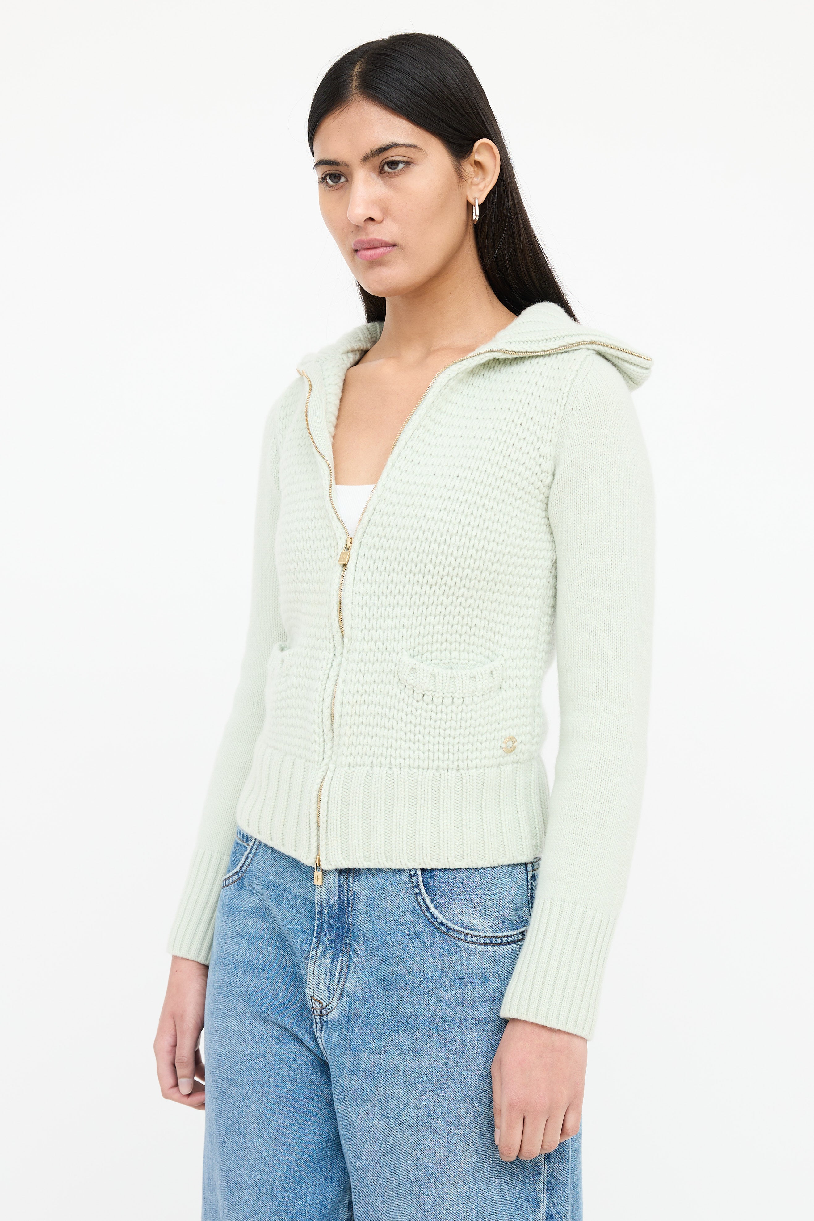 Loro Piana Knit Zip Sweater