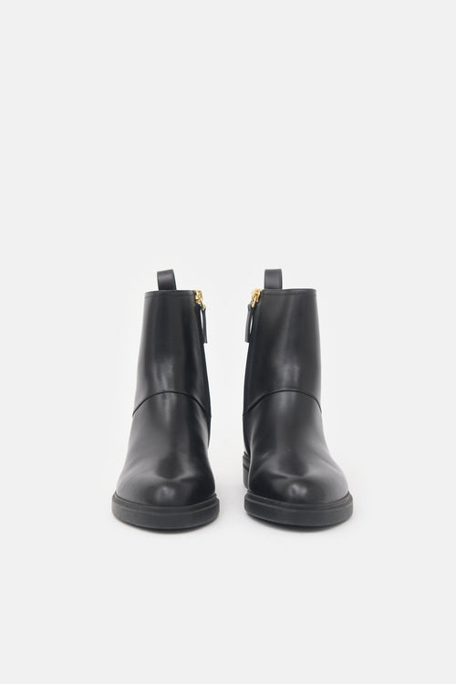 Loro Piana Leather Kilda Ankle Boot