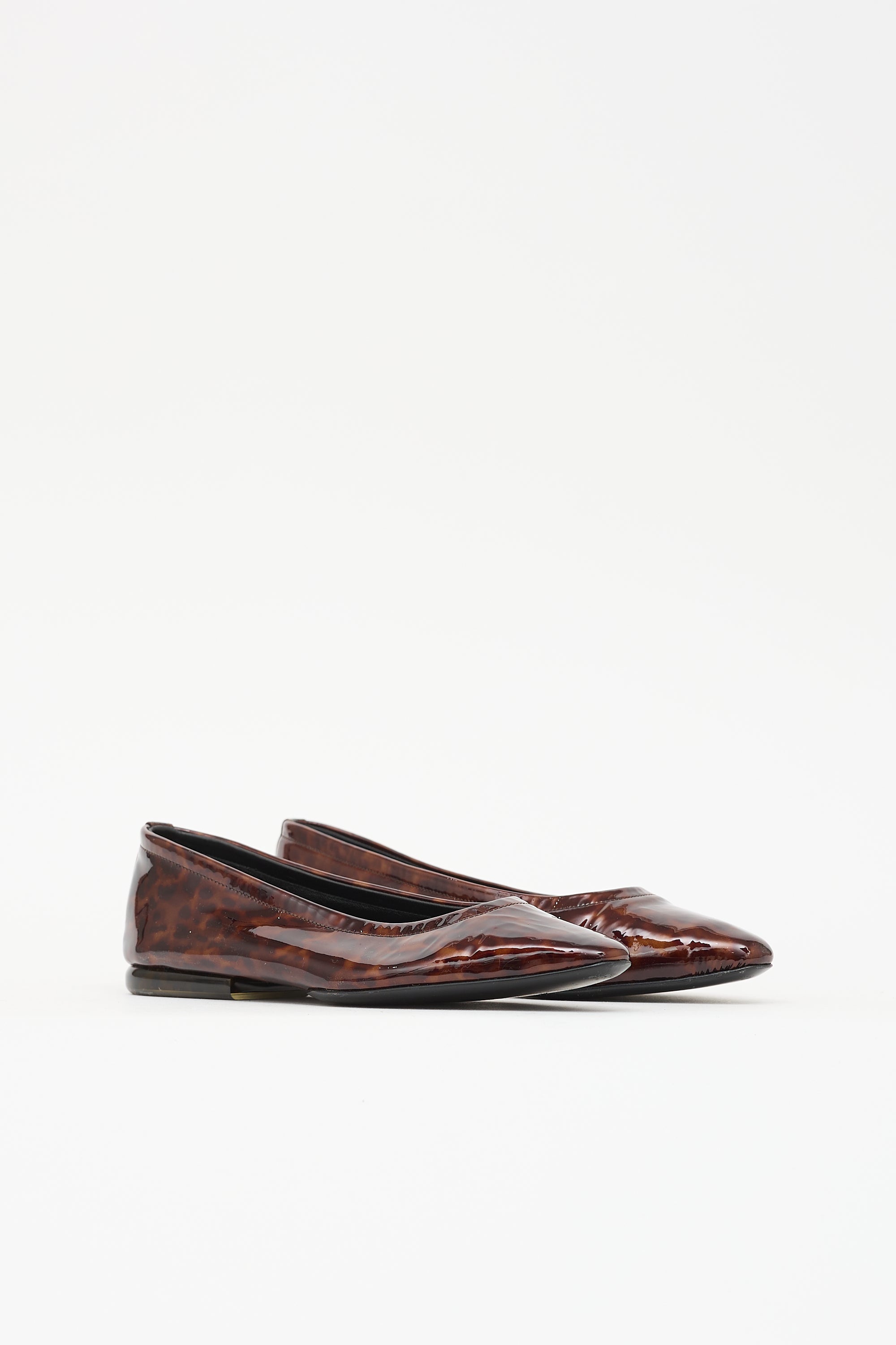Loro Piana Patent Primula Ballet Flat
