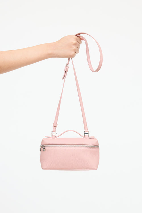 Loro Piana Leather Extra Pocket L19 Bag