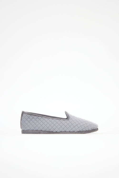 Loro Piana Quilted Slipper Flat