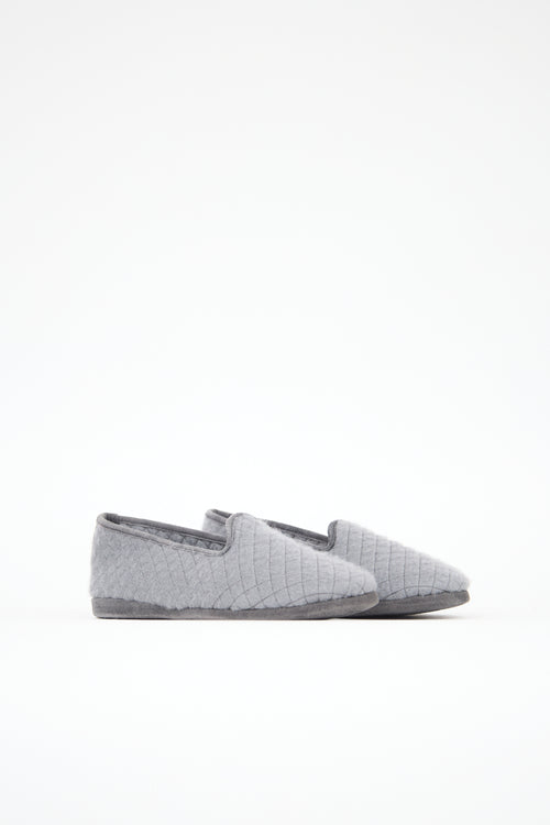 Loro Piana Quilted Slipper Flat
