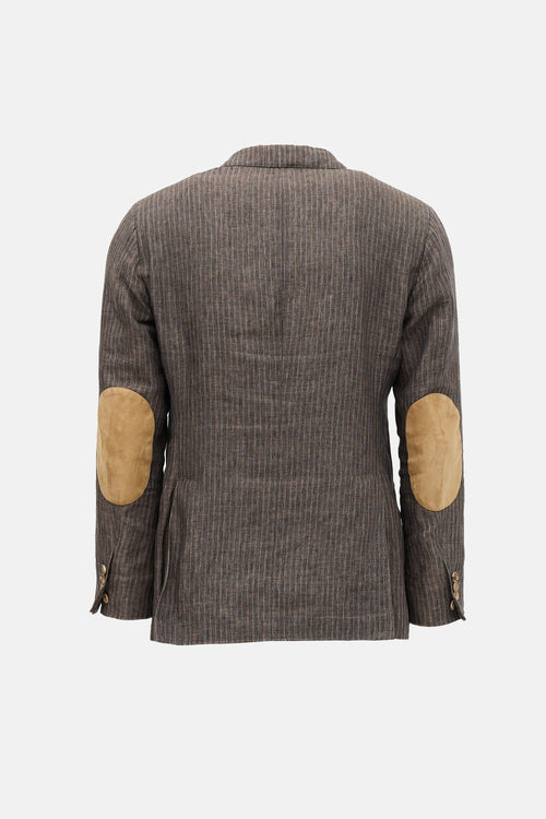 Loro Piana Linen Pinstripe Blazer