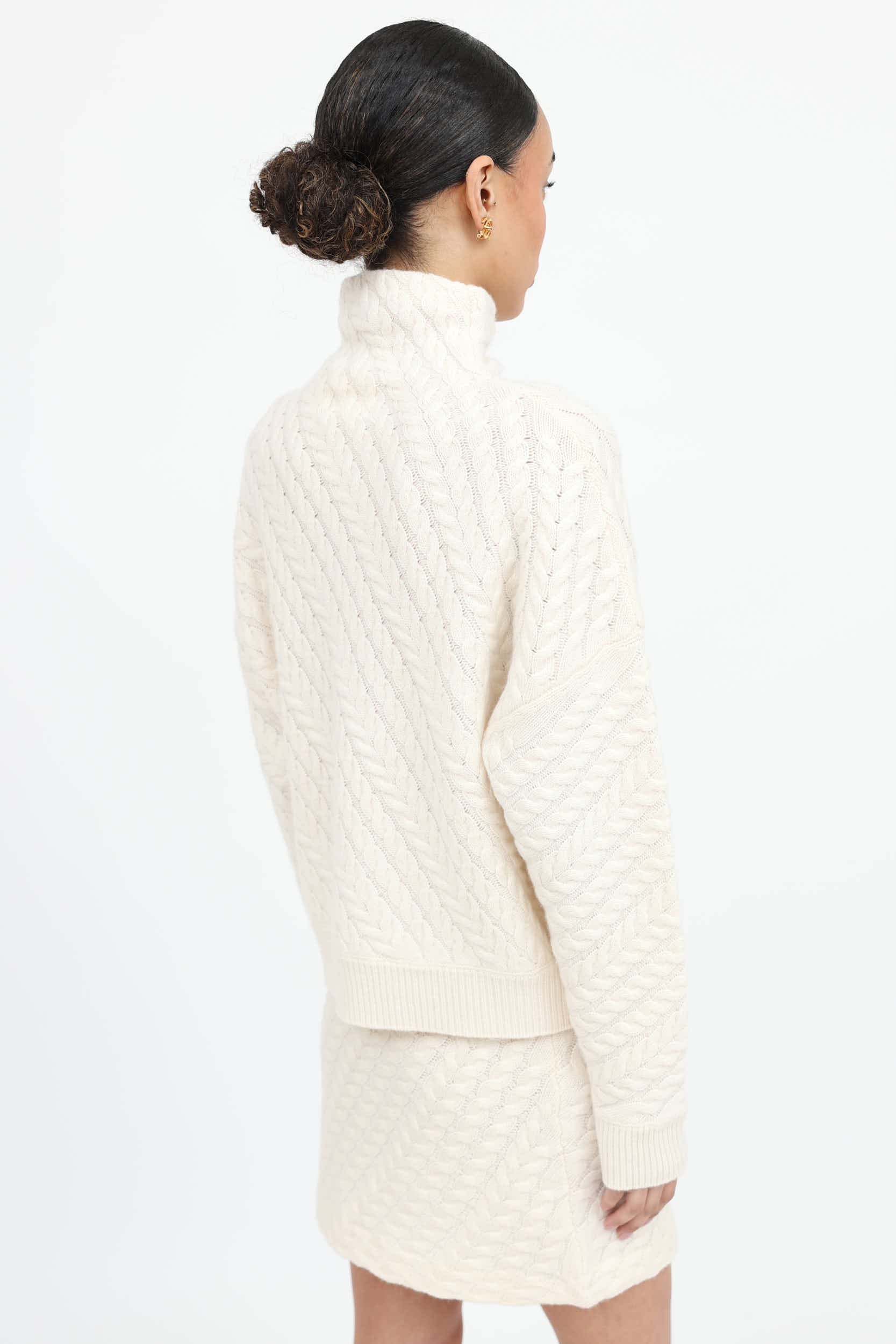 Cashmere Sweater & Skirt Co-Ord Set