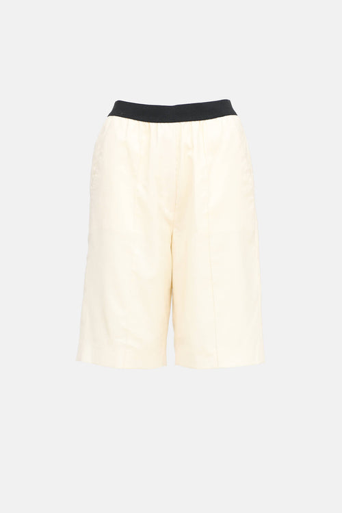 Loulou Studio Wool Lamay Shorts