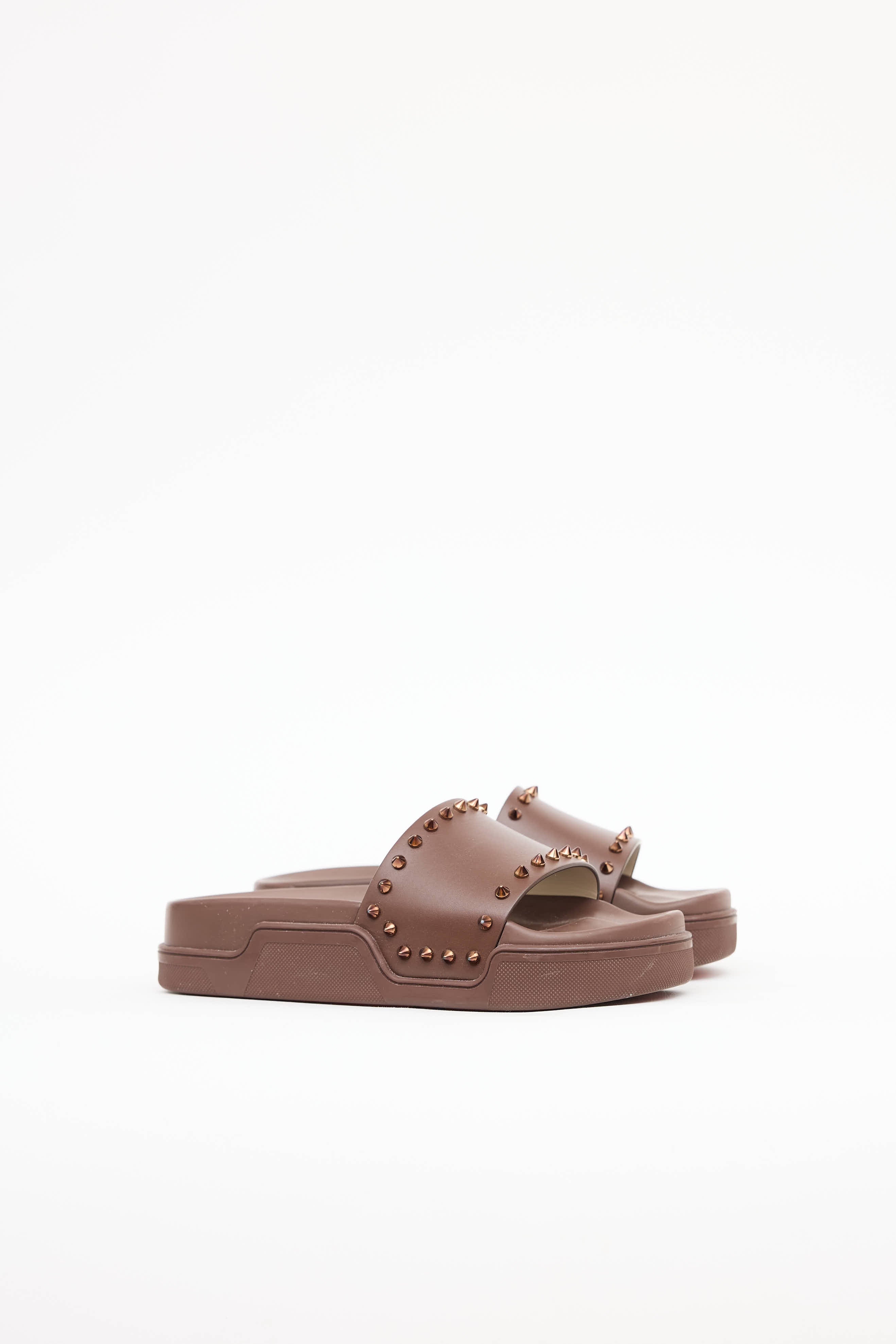 Christian LouboutinStud Pool Fun Slide