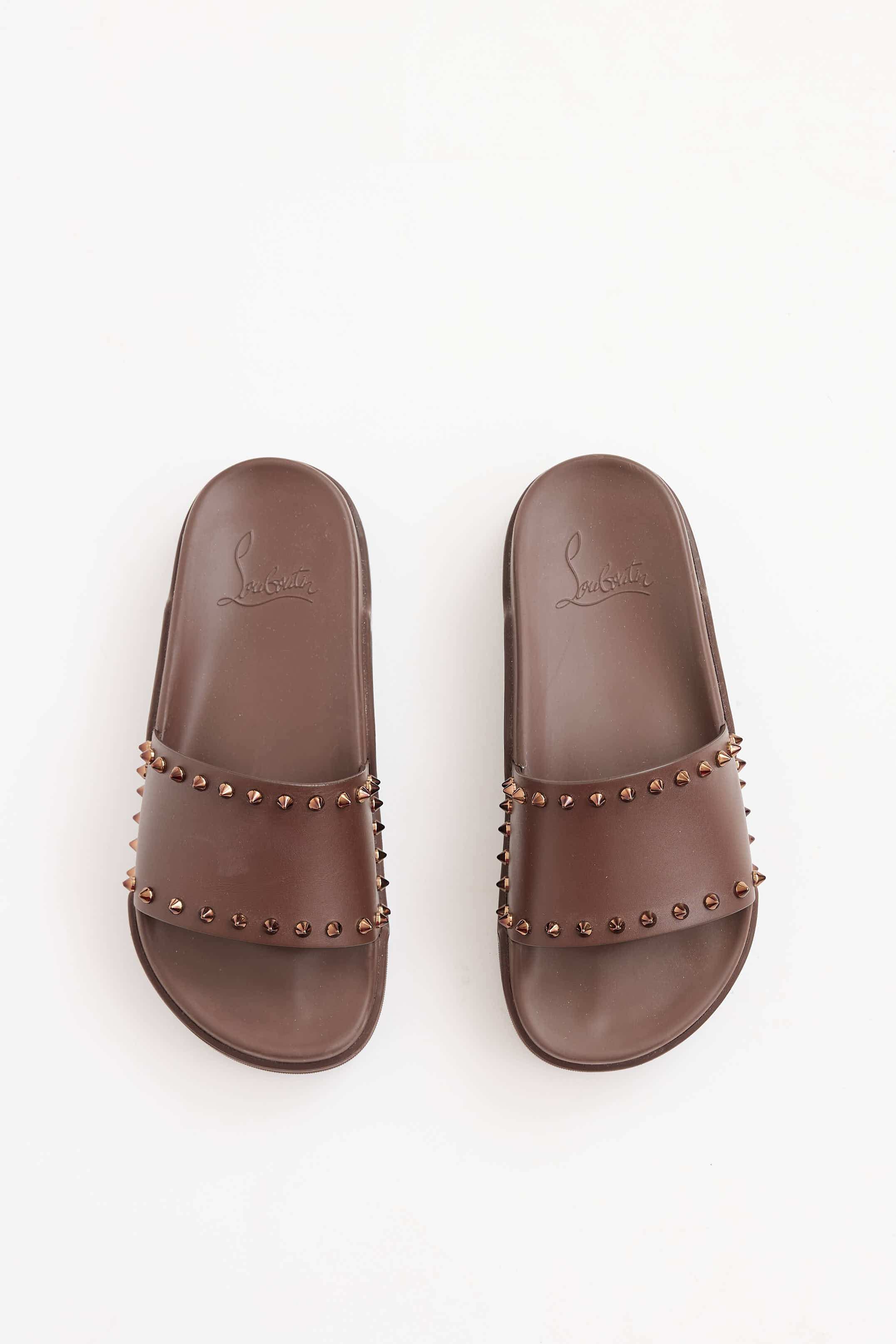 Christian LouboutinStud Pool Fun Slide