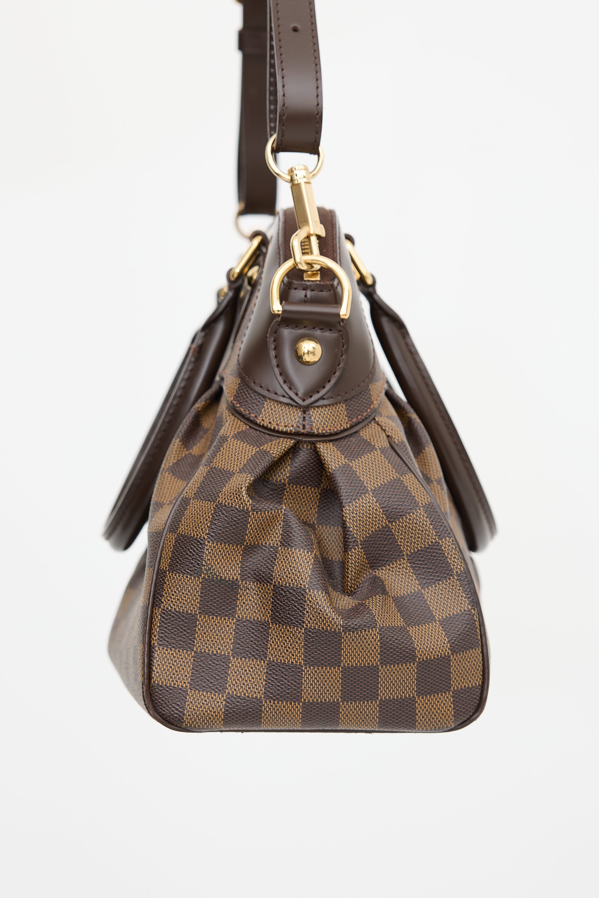 Louis Vuitton 2008 Damier Ebene Trevi PM Bag