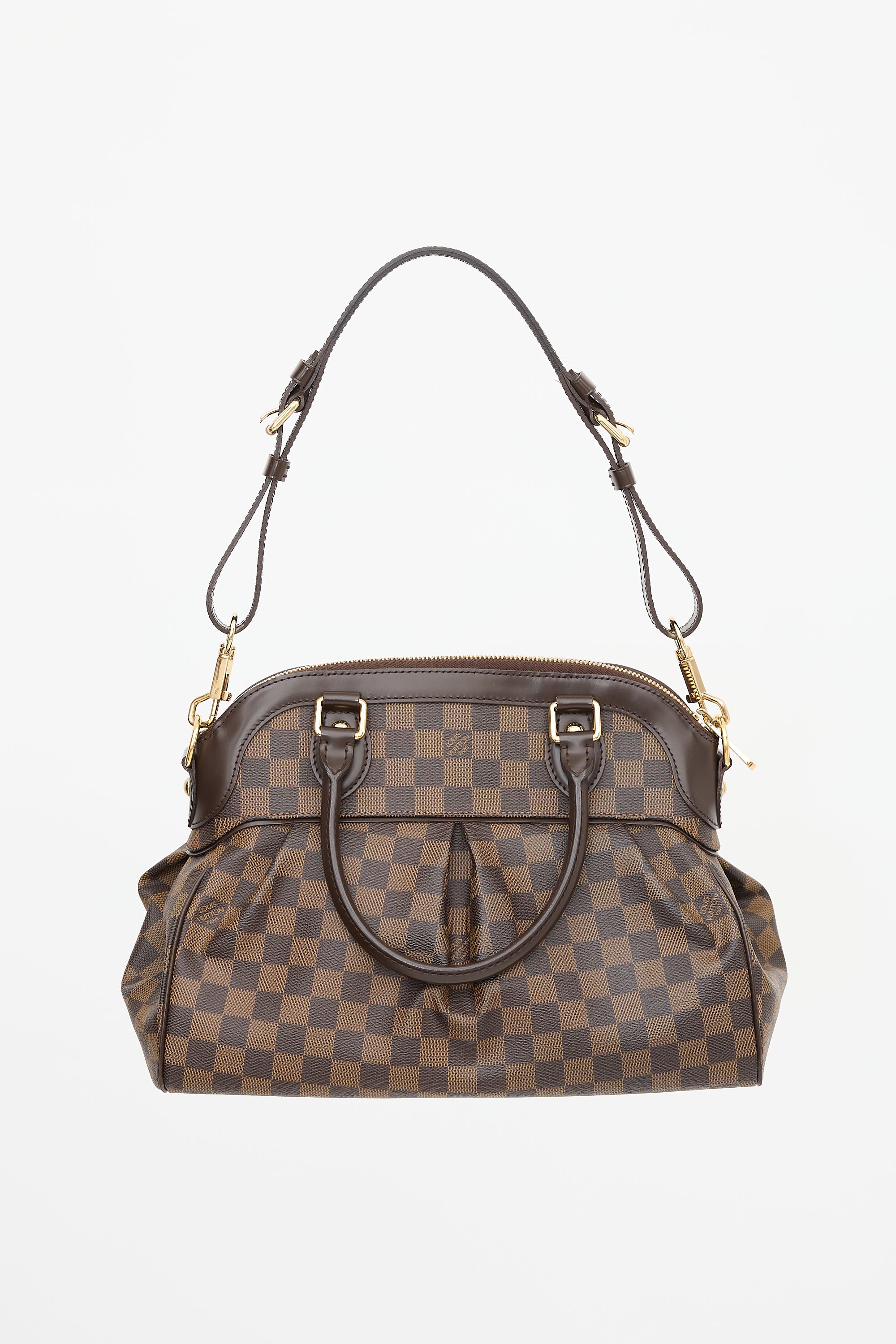 Louis Vuitton 2008 Damier Ebene Trevi PM Bag