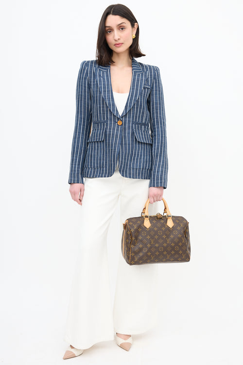 Louis Vuitton 2014 Monogram Speedy 35 Bag