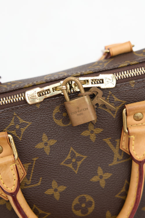 Louis Vuitton 2014 Monogram Speedy 35 Bag