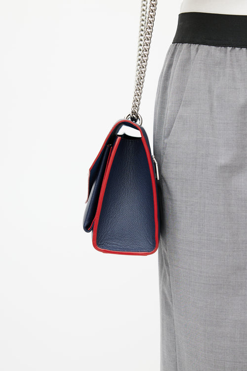 Louis Vuitton 2020 Navy & Silver Mylockme Shoulder Bag