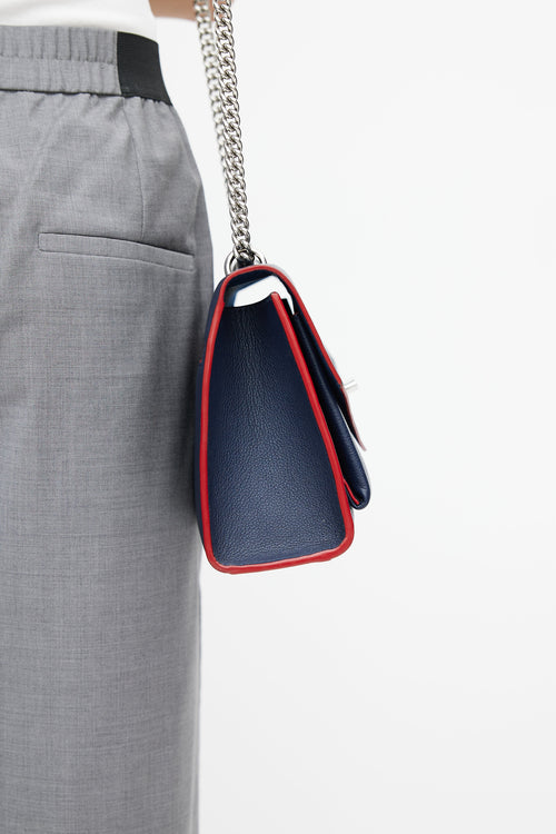 Louis Vuitton 2020 Navy & Silver Mylockme Shoulder Bag