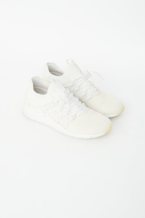 Louis Vuitton Beige & White America's Cup Sneaker