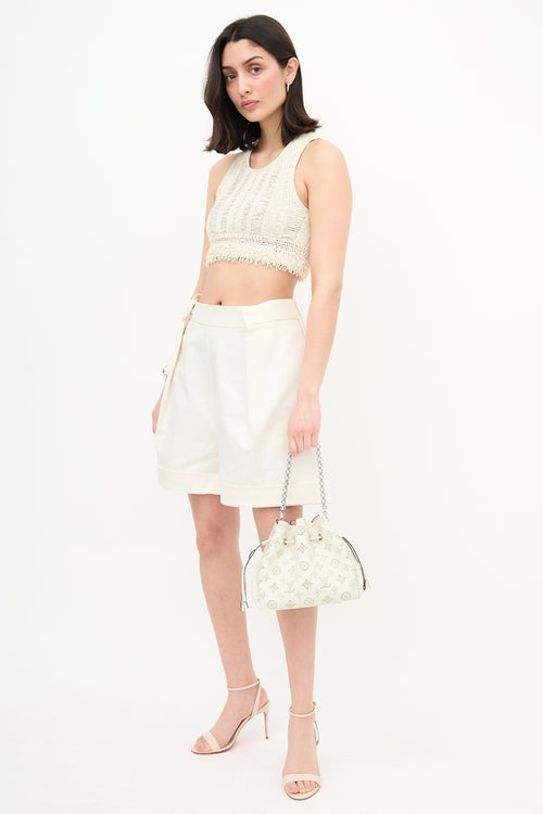 Louis Vuitton Leather Mahina Bella Bag