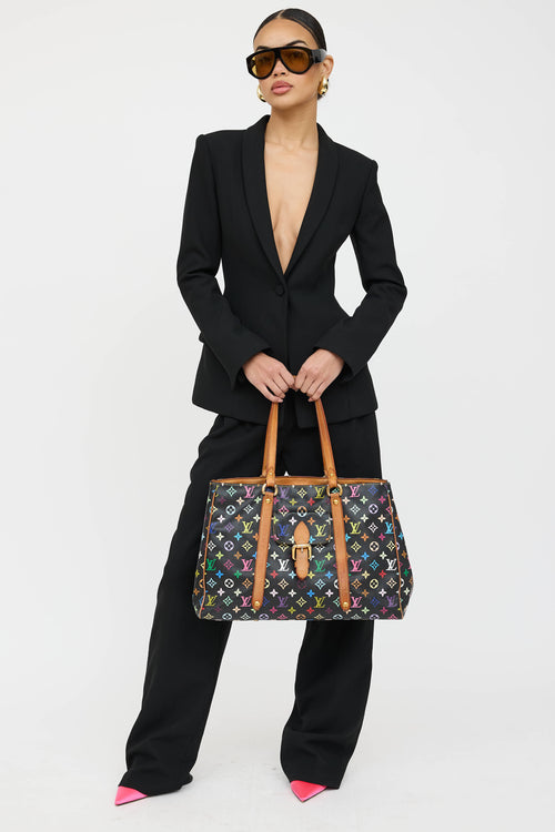 Louis Vuitton 2006 Murakami Aurelia GM Monogram Tote Bag