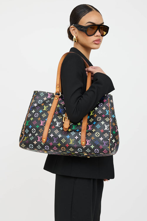 Louis Vuitton 2006 Murakami Aurelia GM Monogram Tote Bag
